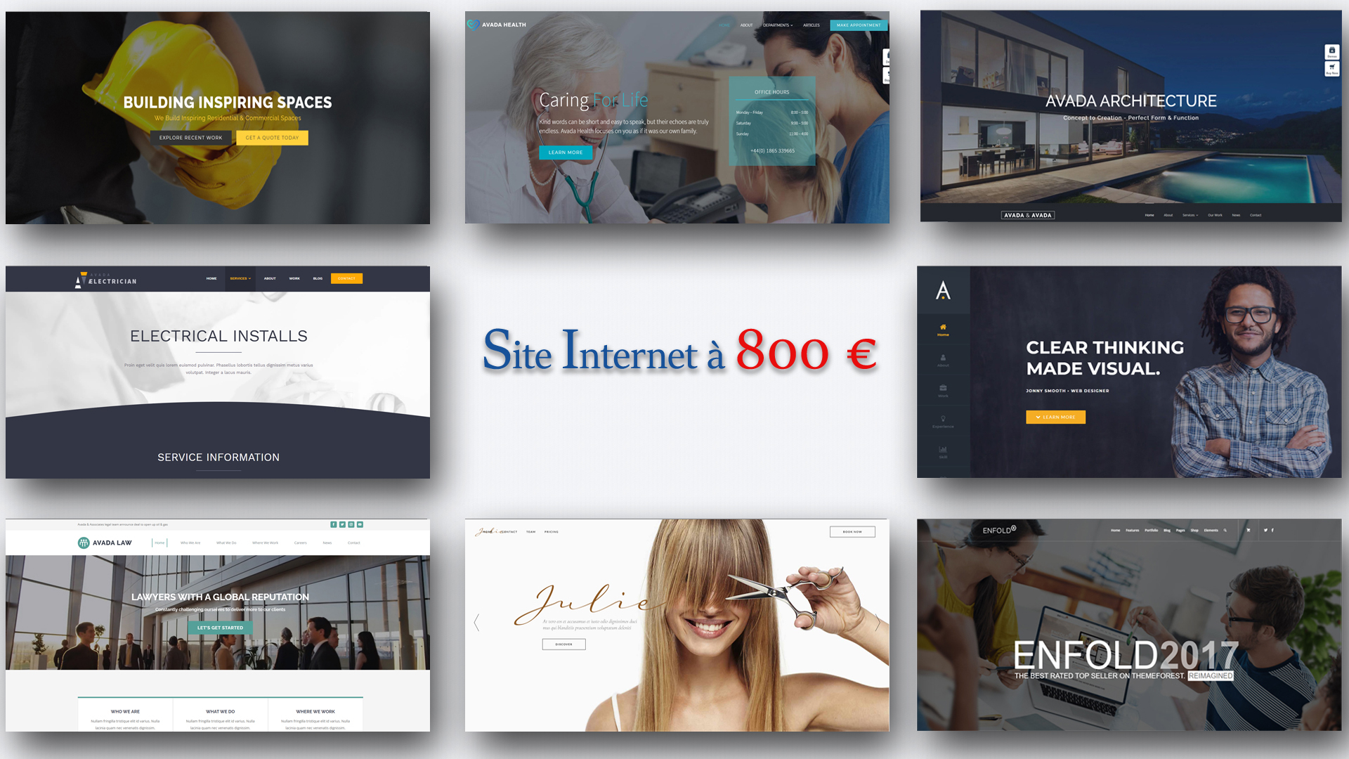 Site Internet à 800 euros