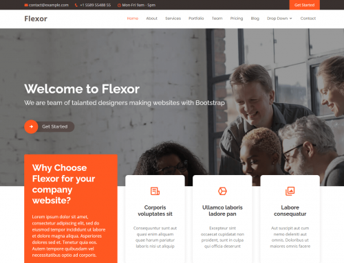 Thème Flexor: Prix Site Web à 500 euros
