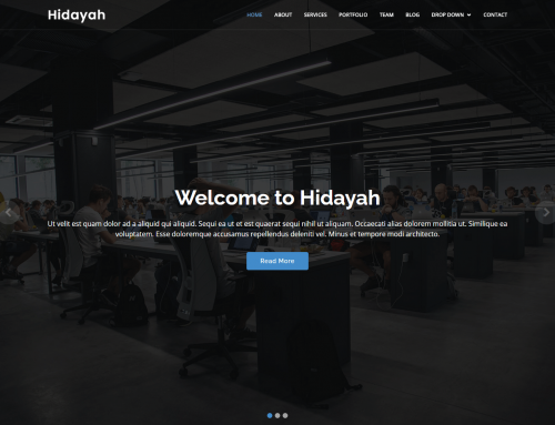 Thème Hidayah: Prix Site Web à 500 euros